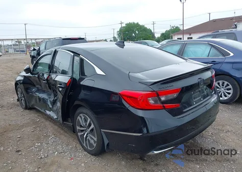 2018 Honda Accord Hybrid Ex-L из США, поврежденный, VIN 1HGCV3F50JA007322